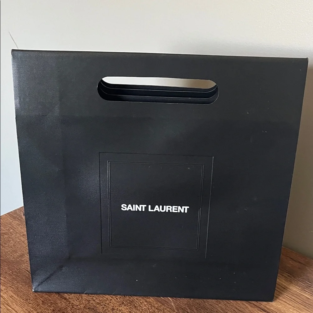 Saint Laurent Black Gift Bag